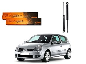 PAR AMORTECEDOR TRASEIRO COFAP RENAULT CLIO HATCH 1.0 1.6 2000 A 2011