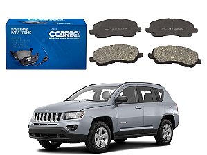 PASTILHA FREIO DIANTEIRA COBREQ JEEP COMPASS 2.0 2011 A 2017