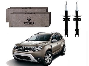 PAR AMORTECEDOR TRASEIRO GENUINO ORIGINAL RENAULT DUSTER 4X4 1.6 2.0 2017 A 2019