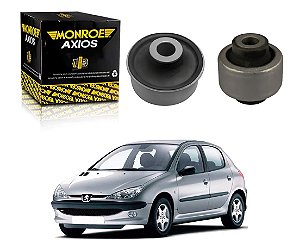 PAR BUCHA BANDEJA DIANTEIRA AXIOS PEUGEOT 206 1.0 1.4 1.6 1999 A 2007