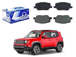 PASTILHA FREIO DIANTEIRA SYL JEEP RENEGADE 1.8 2.0 2015 A 2019