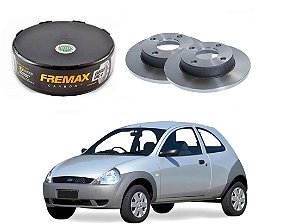 DISCO FREIO DIANTEIRO FREMAX FORD KA 1.0 2000 A 2007