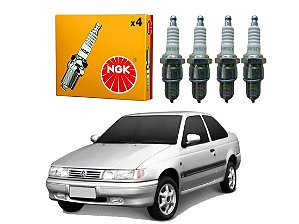 JOGO VELAS IGNIÇÃO NGK VOLKSWAGEN LOGUS 1.6 1.8 2.0 AP 1993 A 1996