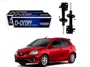 PAR AMORTECEDOR DIANTEIRO NAKATA TOYOTA ETIOS 1.3 1.5 2017 A 2019