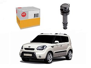 1 BOBINA DE IGNIÇÃO NGK KIA SOUL 1.6 16V 2009 A 2011