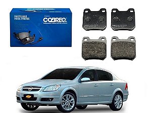 PASTILHA FREIO TRASEIRA COBREQ CHEVROLET VECTRA 2.0 2.4 2006 A 2008
