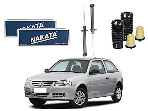 KIT AMORTECEDOR TRASEIRO NAKATA VOLKSWAGEN GOL G4 1.0 1.6 1.8 2006 A 2008