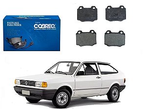 PASTILHA FREIO DIANTEIRA COBREQ ORIGINAL VOLKSWAGEN GOL 1.0 1.6 1994 A 1995