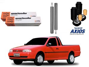 KIT AMORTECEDOR DIANTEIRO COFAP VOLKSWAGEN SAVEIRO BOLA G2 1.6 1.8 2.0 1997 A 2000