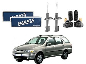 KIT AMORTECEDOR DIANTEIRO NAKATA FIAT PALIO WEEKEND 1.0 1.3 2001 A 2004