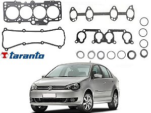 JOGO JUNTA CABEÇOTE TARANTO VOLKSWAGEN POLO SEDAN 2.0 2012 A 2015