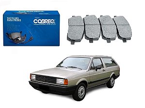 PASTILHA FREIO DIANTEIRA COBREQ VOLKSWAGEN PARATI 1.8 1988 A 1990