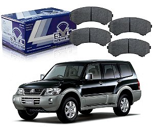 PASTILHA FREIO DIANTEIRA SYL MITSUBISHI PAJERO FULL 3.2 2002 A 2005