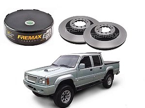 DISCO FREIO DIANTEIRO FREMAX MITSUBISHI L200 3.2 2002 A 2004