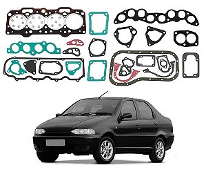 JOGO JUNTA MOTOR TARANTO FIAT SIENA 1.0 8V 1.5 8V 1996 A 1999