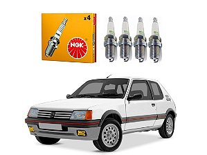 JOGO VELAS IGNIÇÃO NGK PEUGEOT 205 1.0 1992 A 1997
