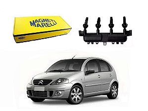 BOBINA DE IGNIÇÃO MARELLI CITROËN C3 1.4 2003 A 2012