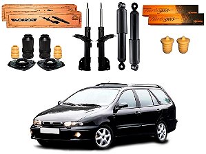 KIT AMORTECEDOR DIANTEIRO TRASEIRO COFAP MONROE ORIGINAL FIAT MAREA WEEKEND 2.0 1998 A 2007