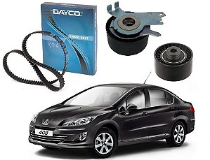 KIT CORREIA DENTADA TENSOR DAYCO PEUGEOT 408 2.0 2011 A 2016