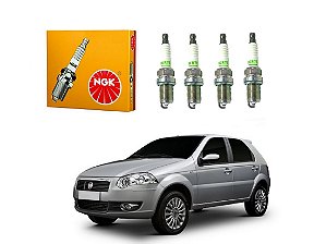 JOGO VELAS IGNIÇÃO NGK FIAT PALIO 1.6 16V ETORQ 1.8 16V ETORQ 2011 A 2014