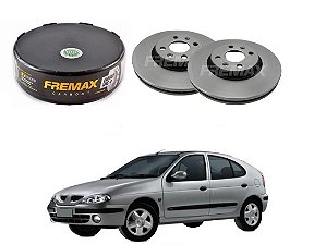 DISCO FREIO DIANTEIRO FREMAX ORIGINAL RENAULT MEGANE 1.6 1998 A 2005