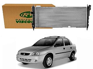 RADIADOR AGUA VISCONDE CHEVROLET CORSA CLASSIC 1.0 2003 A 2010