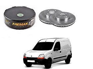 DISCO FREIO DIANTEIRO FREMAX RENAULT KANGOO 1.0 16V 1.6 2000 A 2005