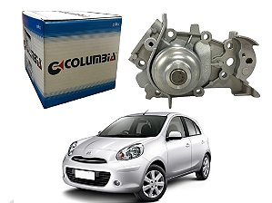 BOMBA DAGUA COLUMBIA NISSAN MARCH 1.0 16V 2012 A 2014