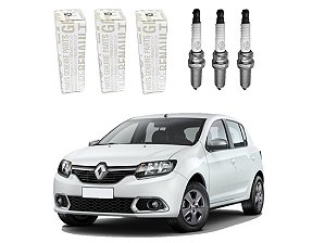 JOGO VELAS IGNIÇÃO RENAULT SANDERO 1.0 12V 2017 A 2020
