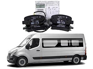 PASTILHA FREIO DIANTEIRO RENAULT MASTER VAN 2.3 2.5 2013 A 2019