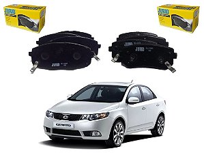 PASTILHA FREIO DIANTEIRO TRASEIRO JURID KIA CERATO 1.6 2009 A 2013