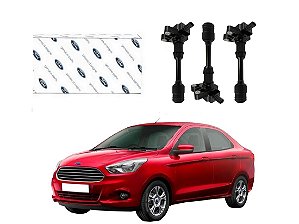 BOBINA DE IGNIÇÃO ORIGINAL FORD NEW KA+ KA PLUS 1.0 12V 2014 A 2017