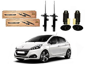 KIT AMORTECEDOR DIANTEIRO MONROE PEUGEOT 208 1.6 AUTOMÁTICO 2013 A 2019