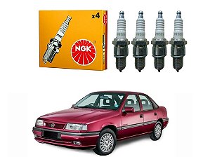 JOGO VELAS IGNIÇÃO NGK CHEVROLET VECTRA IMPORTADO 1.8 2.0 8V 1995 A 1997
