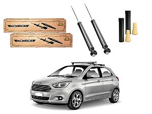 KIT AMORTECEDOR TRASEIRO MONROE FORD NEW KA 1.0 1.5 2014 A 2019