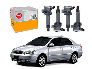 BOBINA DE IGNIÇÃO NGK TOYOTA COROLLA 1.8 16V 2003 A 2008