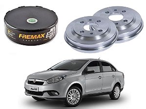 TAMBOR FREIO TRASEIRO FREMAX FIAT GRAND SIENA 1.4 2012 A 2016