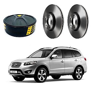 DISCO FREIO DIANTEIRO FREMAX ORIGINAL HYUNDAI SANTA FÉ 3.5 2010 A 2012