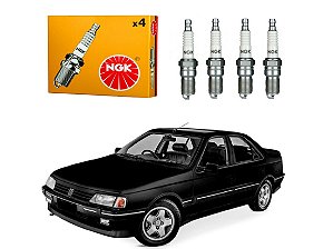 JOGO VELAS IGNIÇÃO NGK PEUGEOT 405 2.0 8V 1992 A 1995