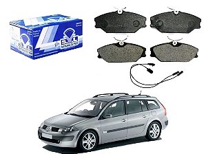 PASTILHA FREIO DIANTEIRA SYL ORIGINAL RENAULT MEGANE GRAND TOUR 1.6 2.0 2007 A 2013