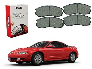 PASTILHA FREIO DIANTEIRA WILLTEC MITSUBISHI ECLIPSE 2.0 1995 A 1999