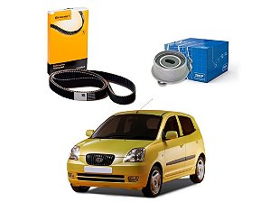 KIT CORREIA DENTADA TENSOR SKF KIA PICANTO 1.0 1.1 2006 A 2008