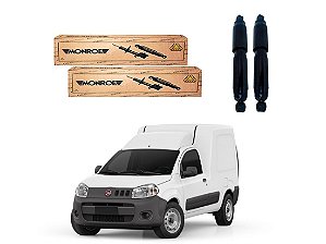 PAR AMORTECEDOR TRASEIRO MONROE FIAT NOVA FIORINO 1.4 2017 A 2020