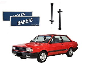 PAR AMORTECEDOR TRASEIRO NAKATA VOLKSWAGEN VOYAGE G1 QUADRADO 1.6 1.8 1987 A 1991