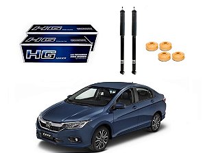KIT AMORTECEDOR TRASEIRO NAKATA HONDA CITY 1.5 2018 A 2020