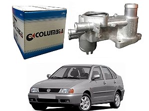 CARCAÇA TERMOSTATICA ALUMINIO COLUMBIA VOLKSWAGEN POLO CLASSIC 1.0 16V 2001 A 2003