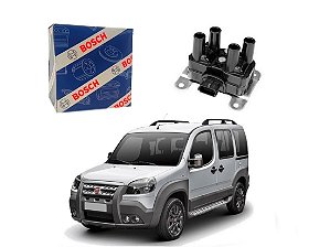 BOBINA DE IGNIÇÃO BOSCH FIAT DOBLO ADVENTURE 1.8 2011 A 2020