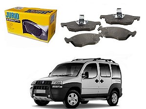 PASTILHA FREIO DIANTEIRA JURID ORIGINAL FIAT DOBLO ADVENTURE 1.8 2002 A 2009