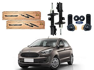KIT AMORTECEDOR DIANTEIRO MONROE FORD NEW KA 1.0 1.5 2018 A 2020