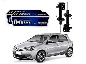 PAR AMORTECEDOR DIANTEIRO NAKATA TOYOTA ETIOS 1.3 1.5 2012 A 2016